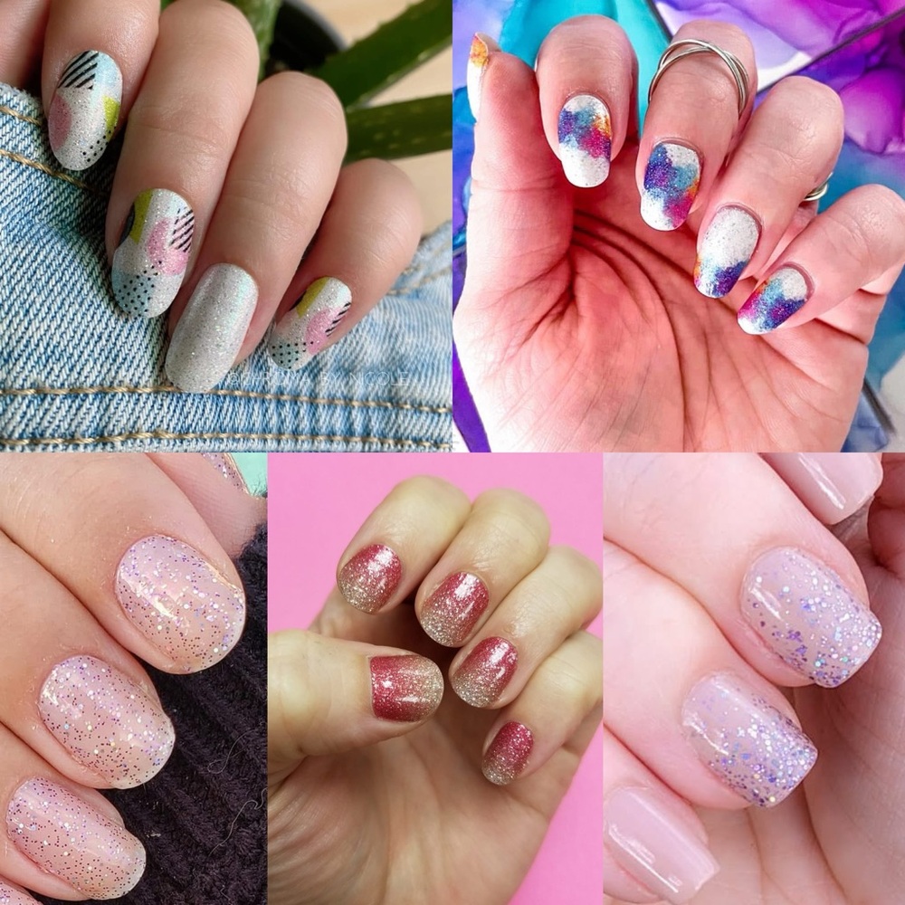 Color Street glitter bundle of 5